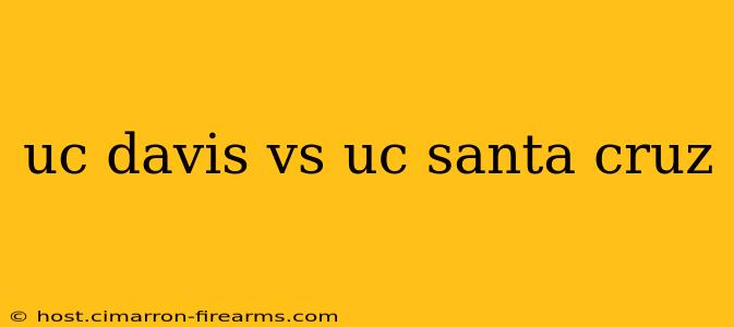 uc davis vs uc santa cruz