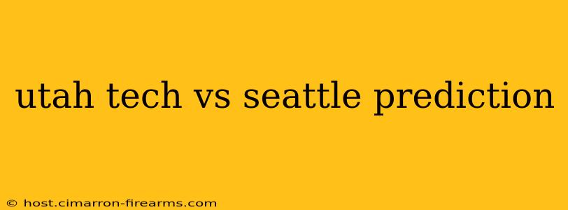 utah tech vs seattle prediction