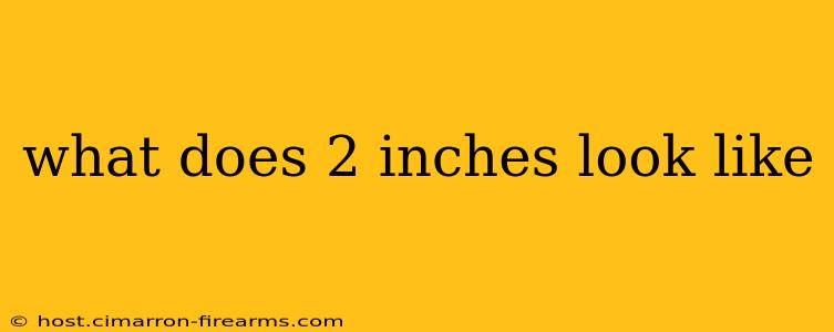 what does 2 inches look like